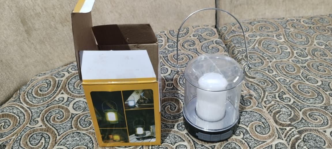 LED Rechargeable Camping Lanterns - Vintage Style, Stepless Dimming, Hanging Tent, and Power Outages- 1 Piece